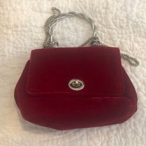 Red Zara purse